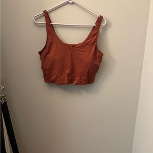 Rust/brown Sports Bra